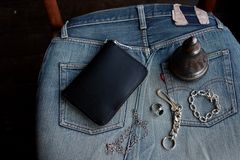 ヨウジヤマモト24SS THICK NATURAL FASTENER WALLET S(HS-A01-763-1)BLACK