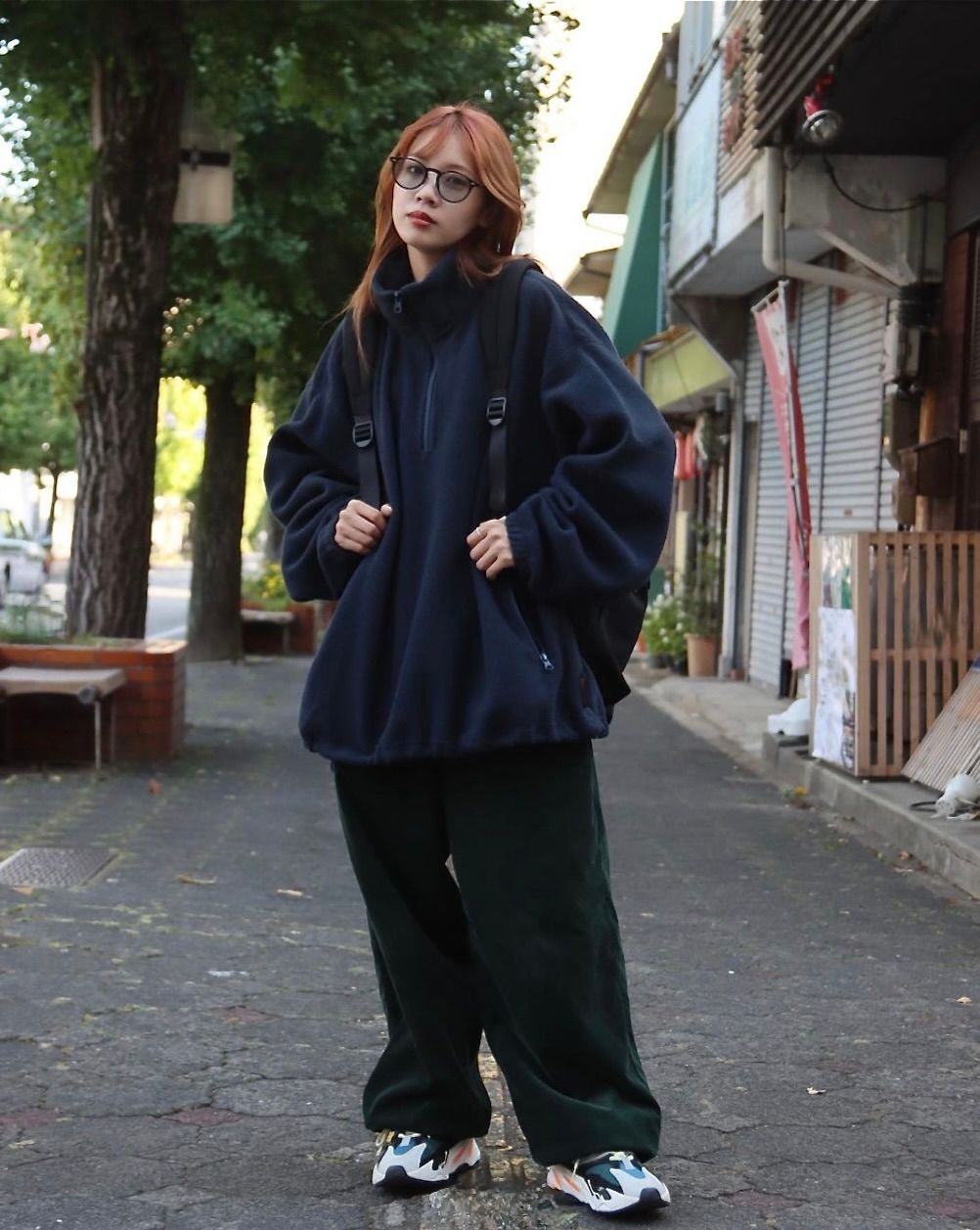 22aw POLARTEC FLEECE ジップアップとパンツのセットアップ-