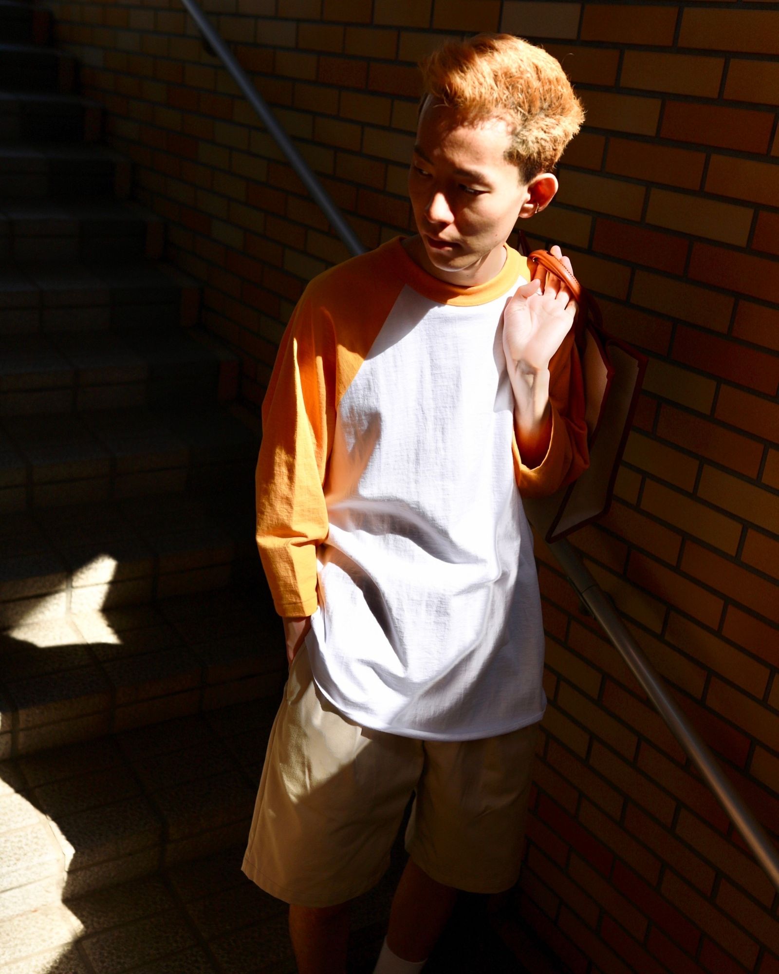 TapWater タップウォーター23SS Cotton Chino Tuck Shorts