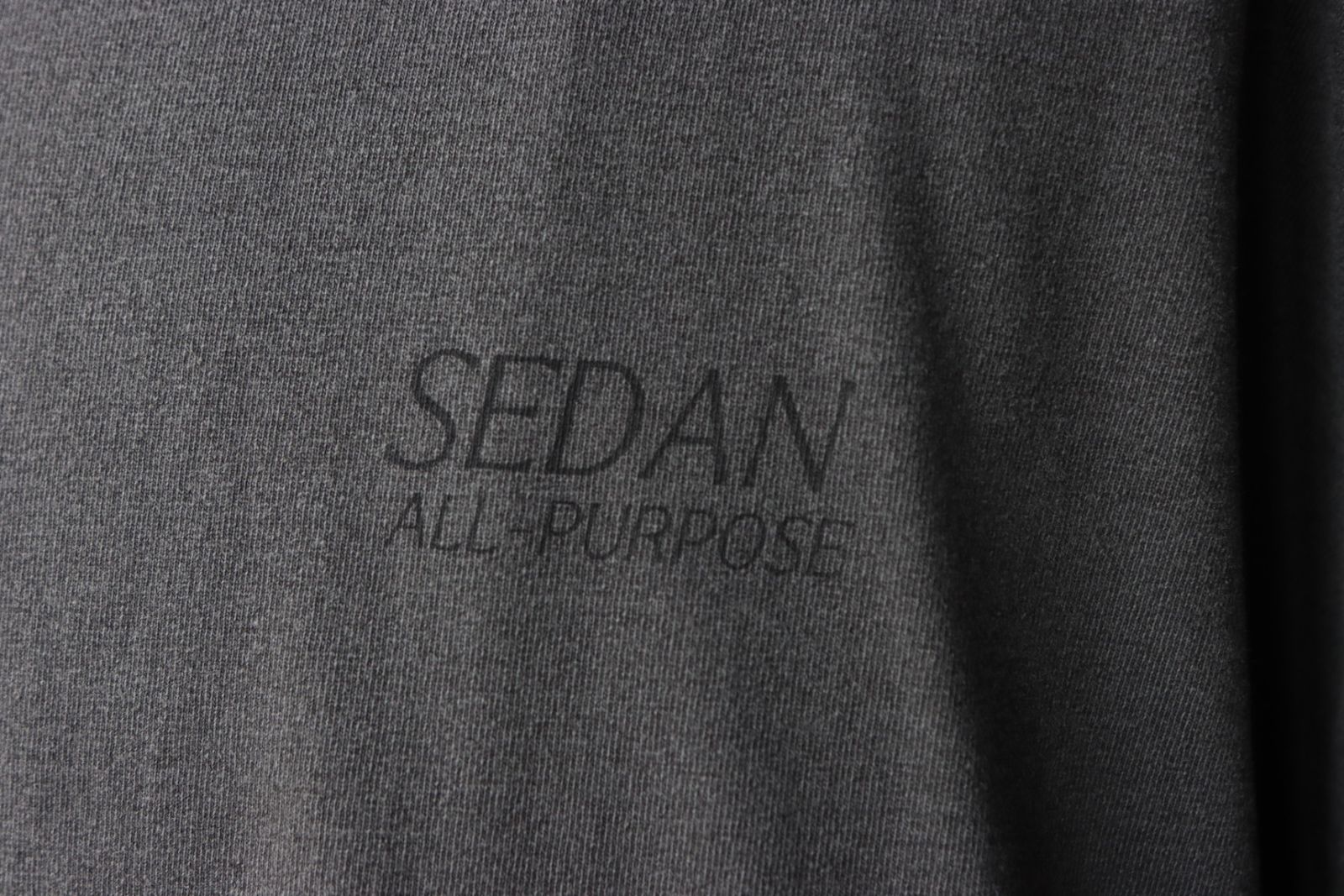 セダンオールパーパス SS24 Garment Dyed S/S Tee(SD24S-CT06)Charcoal
