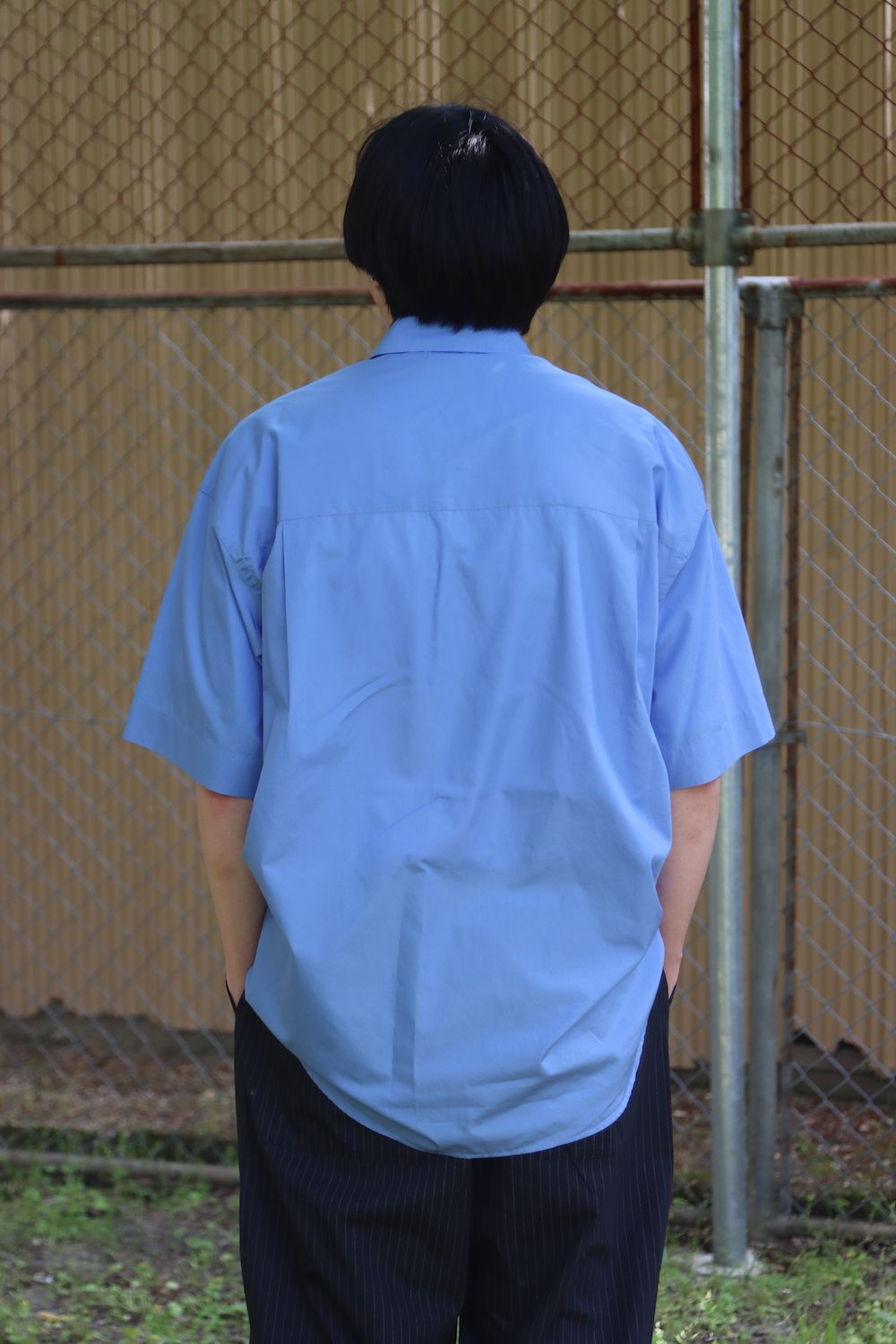 Graphpaper Broad S/S Oversized Regular Collar Shirt style.2022.5.22
