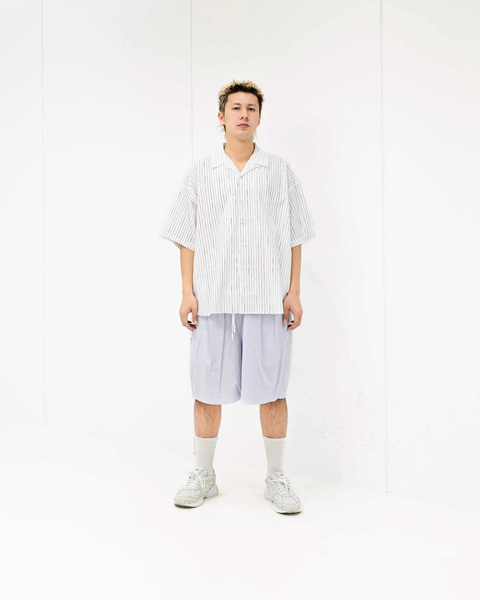 S.F.C COTTON STRIPE OPEN COLLAR SS SHIRT 5月9日(土)新作発売！
