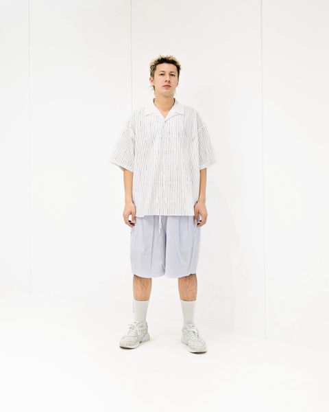 S.F.C COTTON STRIPE OPEN COLLAR SS SHIRT 5月9日(土)新作発売！