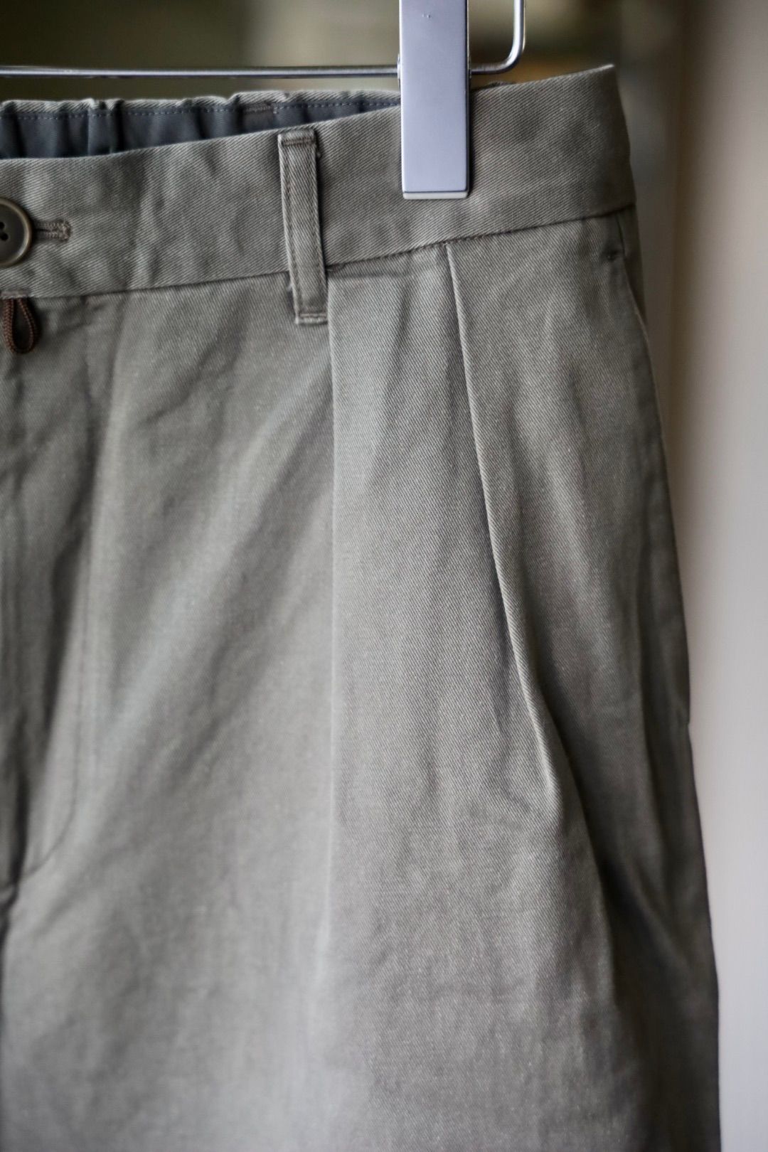 セダンオールパーパス FW25 Ventilation Chino Slacks(SD25F-PT04) Olive Grey