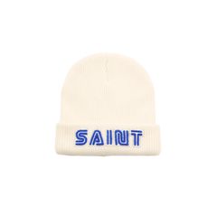 セントマイケル25AW SEGAコラボ SG_KNIT CAP /SAINT SEGA (SM-HR1-0000-C67)WHITE☆11月8日(土)発売！