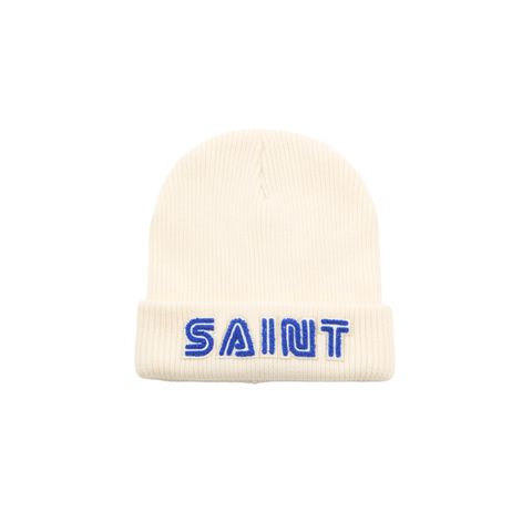 セントマイケル25AW SEGAコラボ SG_KNIT CAP /SAINT SEGA (SM-HR1-0000-C67)WHITE☆11月8日(土)発売！