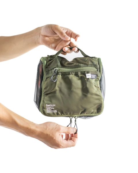 フレッシュサービスPHILMENT FS TRAVEL POUCH(FSP252-90085B)KHAKI