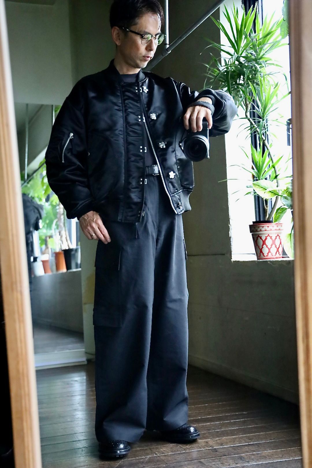 tricot COMME des GARCONS　ミリタリージャケット COMME des GARCONS HOMME 24SS新作ミリタリージャケット
