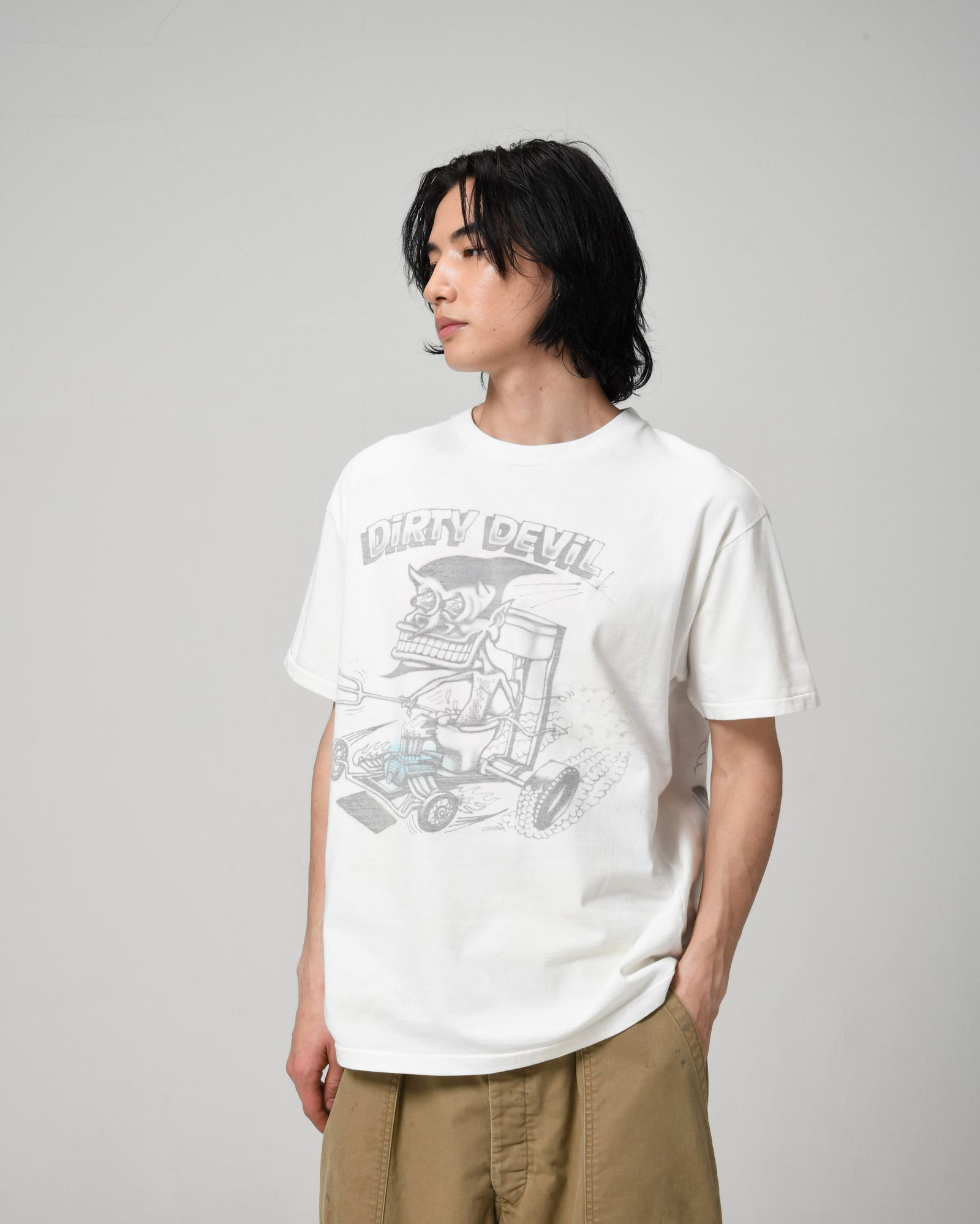 BOW WOW SKETCH DEVIL OVER MOON TEE(BW26U-SDOMT)WHITE☆9月5日(土)11:00発売！