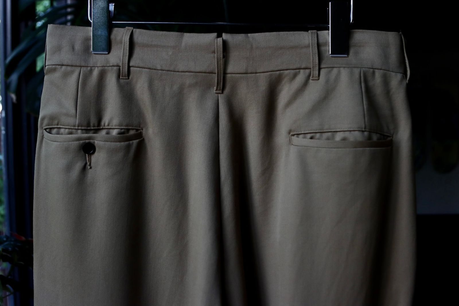 アプレッセ23AW パンツ Vintage Wool Trousers (23AAP-04-23H)BEIGE