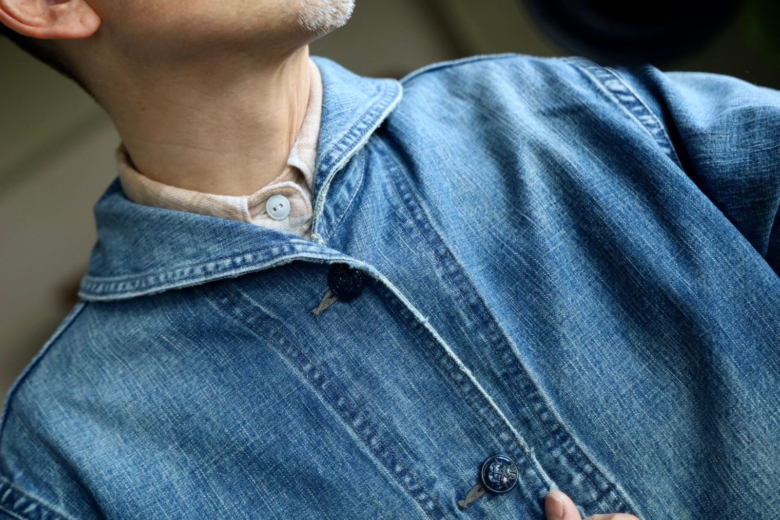 BOW WOW バウワウ カバーオールUSN M43 DUNGAREE JUMPER(BW251-U4DJS)INDIGO AGING