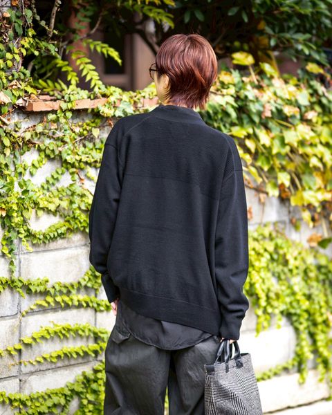 YOKE FINE GAUGE CARDIGAN STYLE.2025.09.21