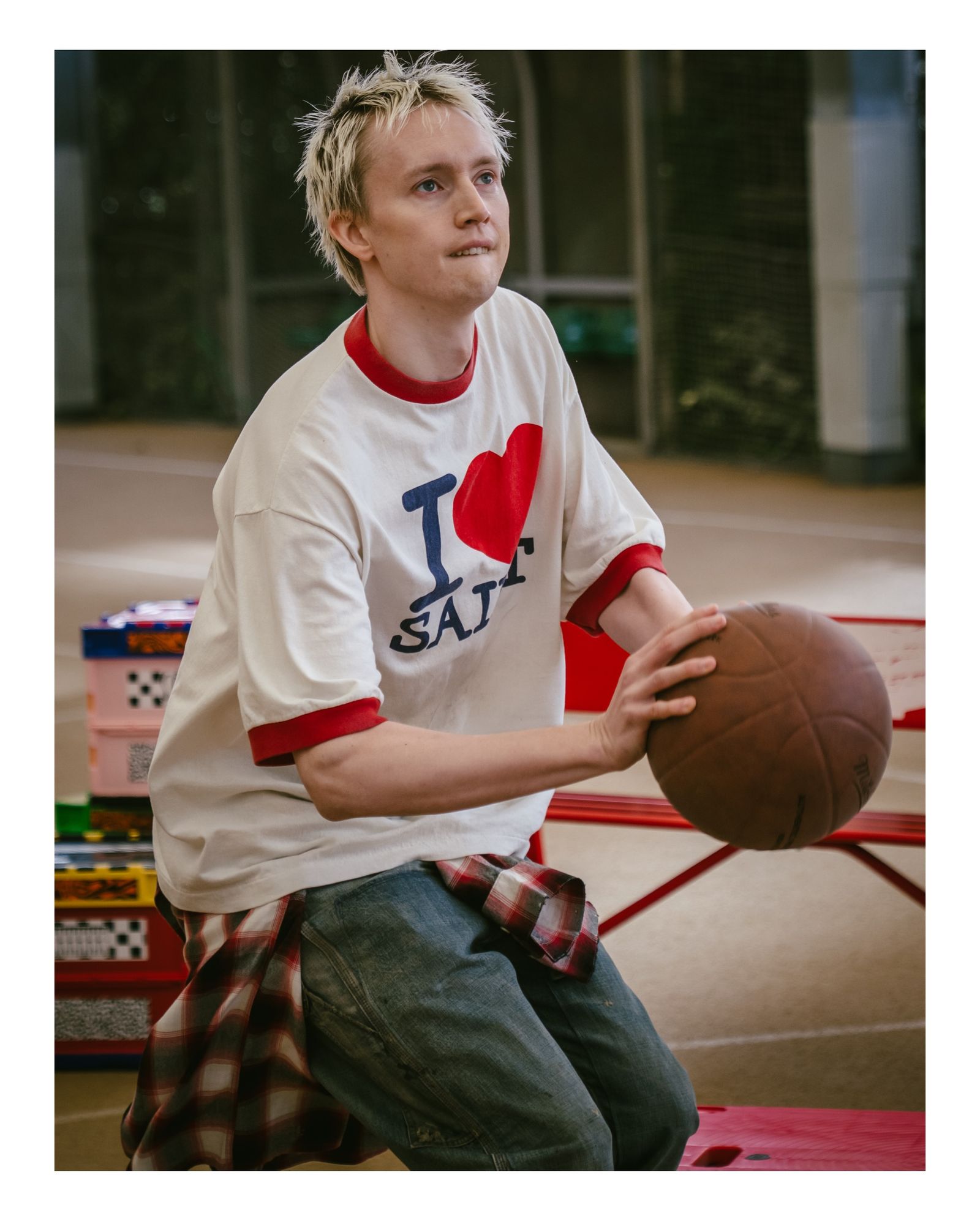 セントマイケル 26SS I LOVE SAINT_SS T-SHIRT(SM-MK8-0000-018)WHITE☆4月29日(水)新作発売！