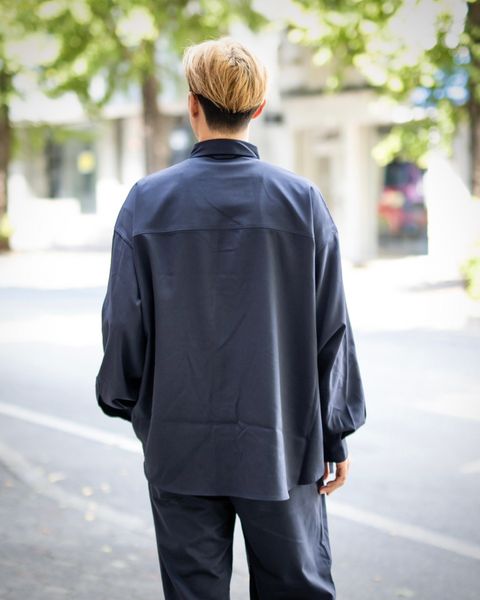 FreshService WOOLY TWILL TECH SHIRT(NAVY)9月28日(土)新作初売！