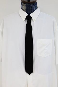 グラフペーパー 26SS Wool Doeskin Necktie(GU261-90217B)BLACK☆12月13日(土)発売！