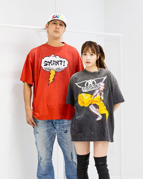SAINT Mxxxxxx 26SS 新作AEROSMITH AS_SS T-SHIRT style.2026.4.27