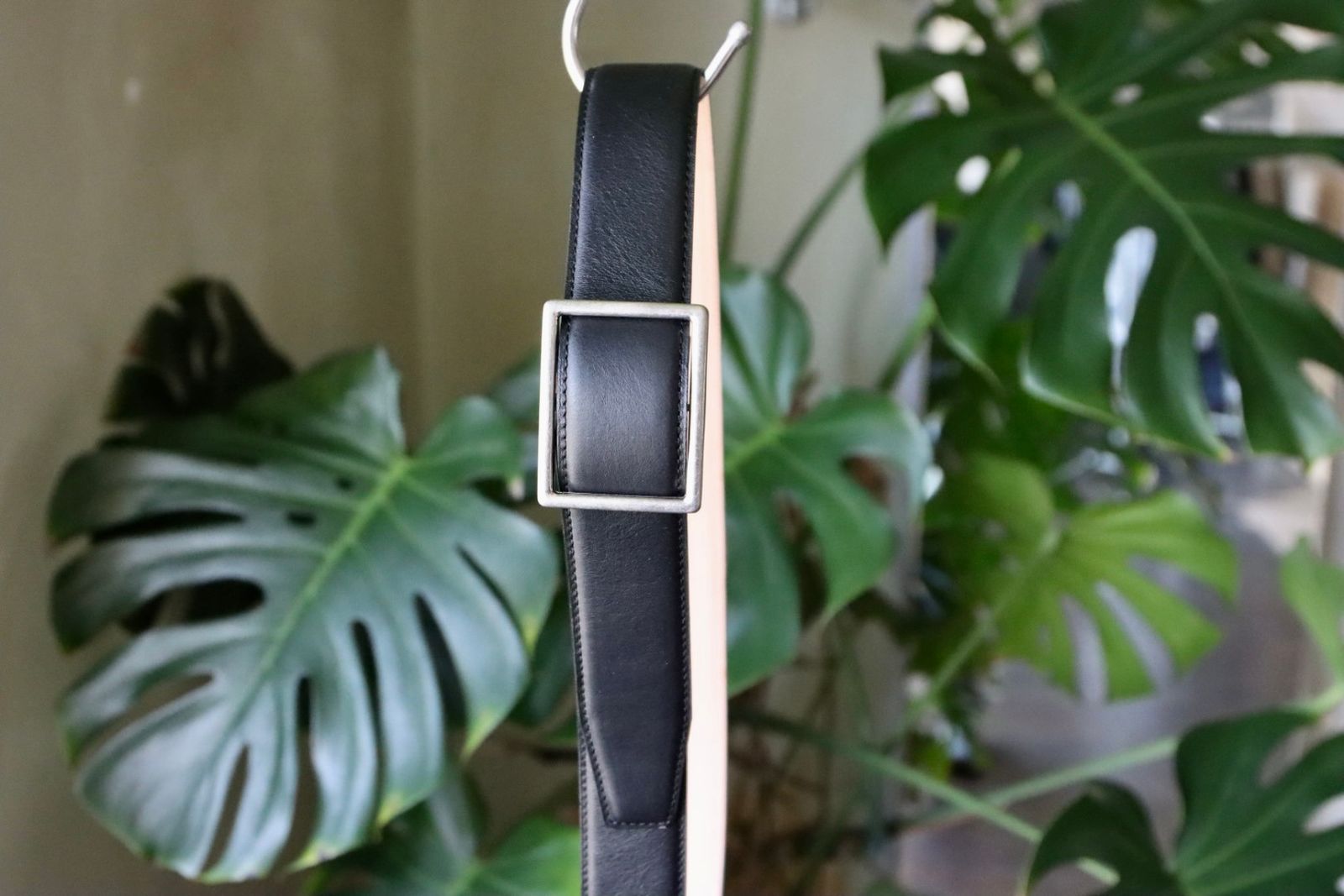 グラフペーパー Holeless Leather Classic Belt(BLACK)