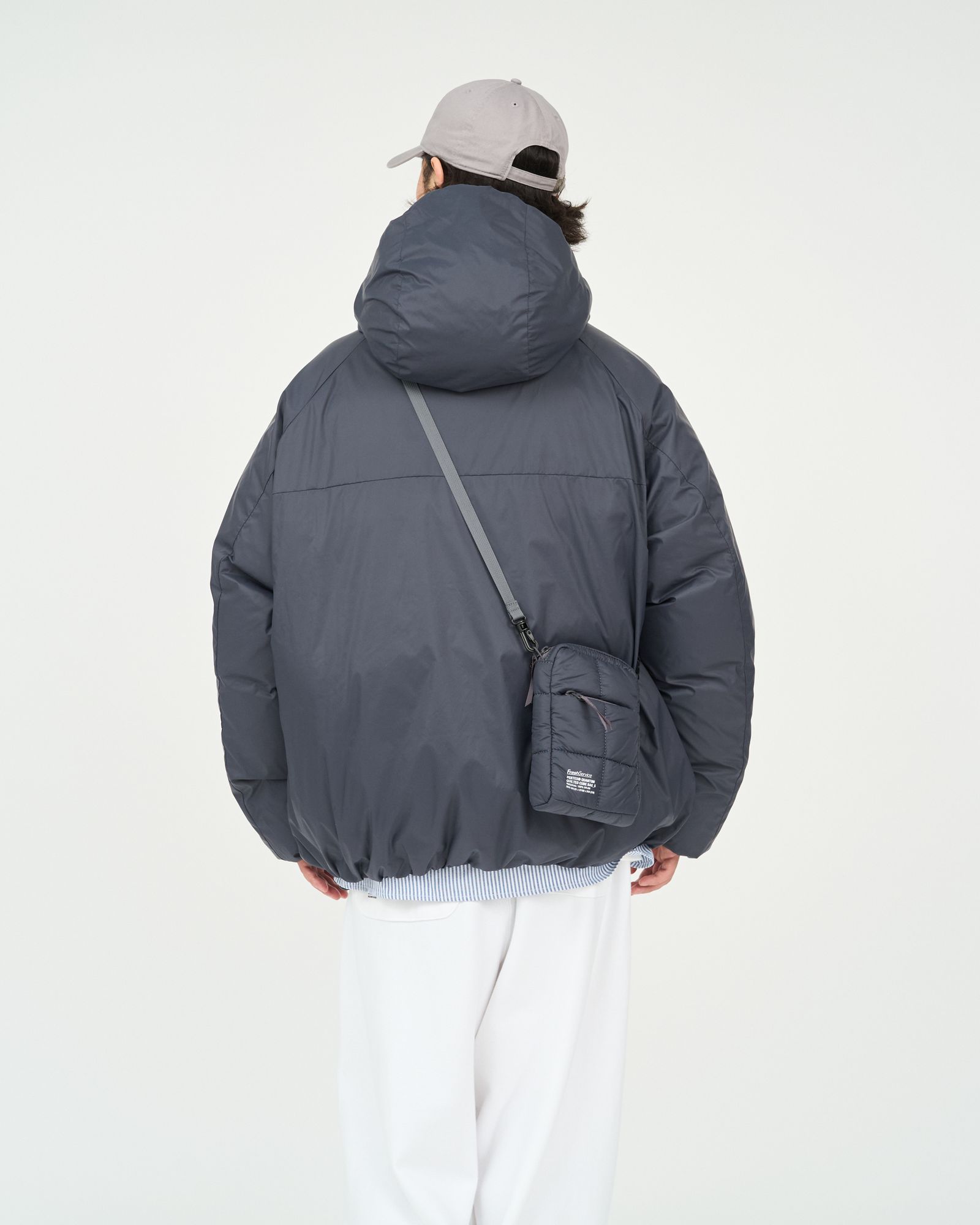 フレッシュサービス 26AW PERTEX® QUANTUM FUSION DOWN HOODED JACKET(FSC263-10101)TEAL BLUE☆10月17日(土)新作発売！