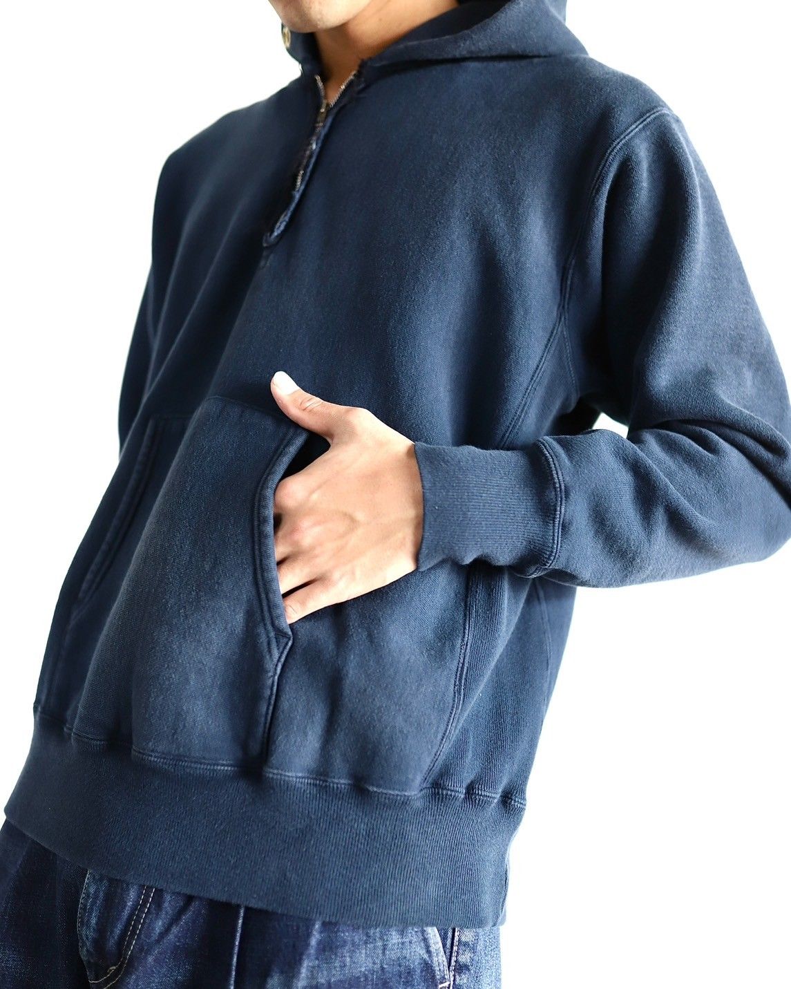 アプレッセ24SS Vintage Half Zip Sweat shirt スタイル 2024.1.20 ...