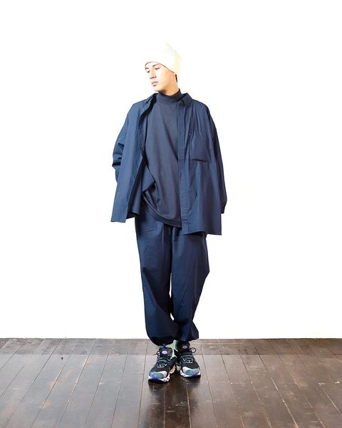 FreshService フレッシュサービスUTILITY B.D SHIRT"NAVY"スタイル