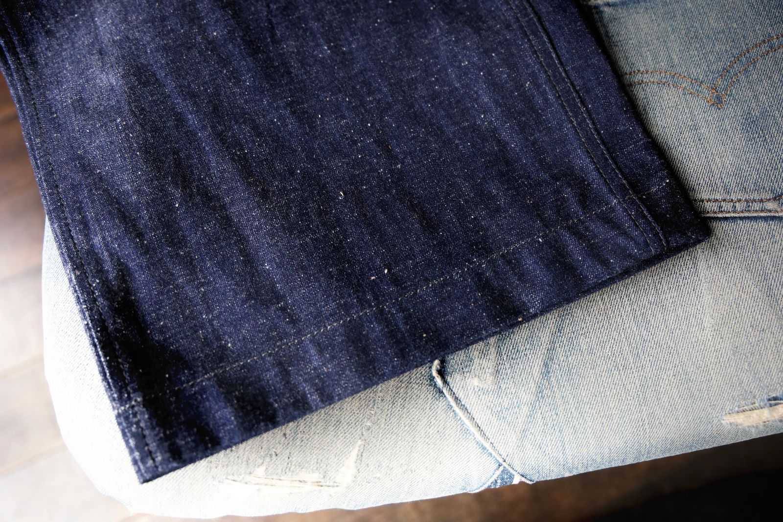 アプレッセ2025 STYLE2 Swiss Army Denim Work Trousers(25AAP-04-20)INDIGO