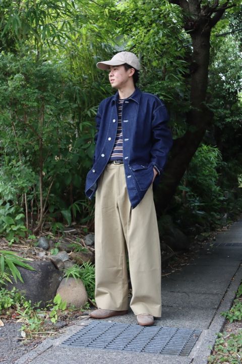 STUDIO NICHOLSON DEEP PLEAT VOLUME PANTS style. 2022.08.10.