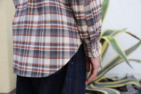 Graphpaper2020AW 新作THOMAS MASON for GP Check B.D Box Shirt style.2020.9.27.