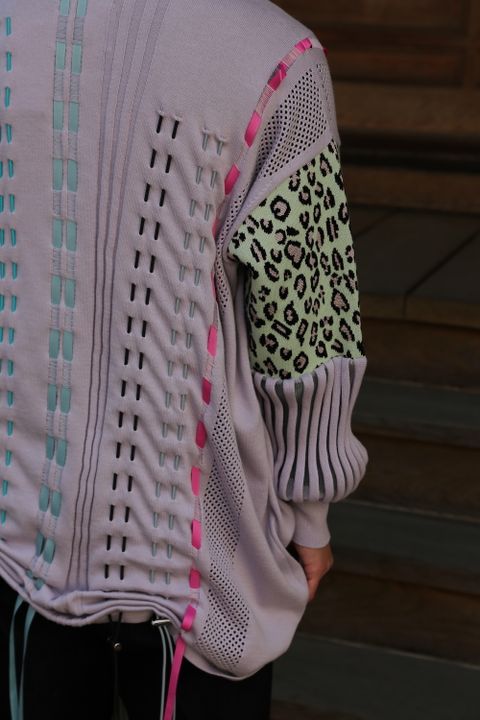 KIDILL×rurumu Drawcord Knit Pullover(KL495) style 2021.02.28.
