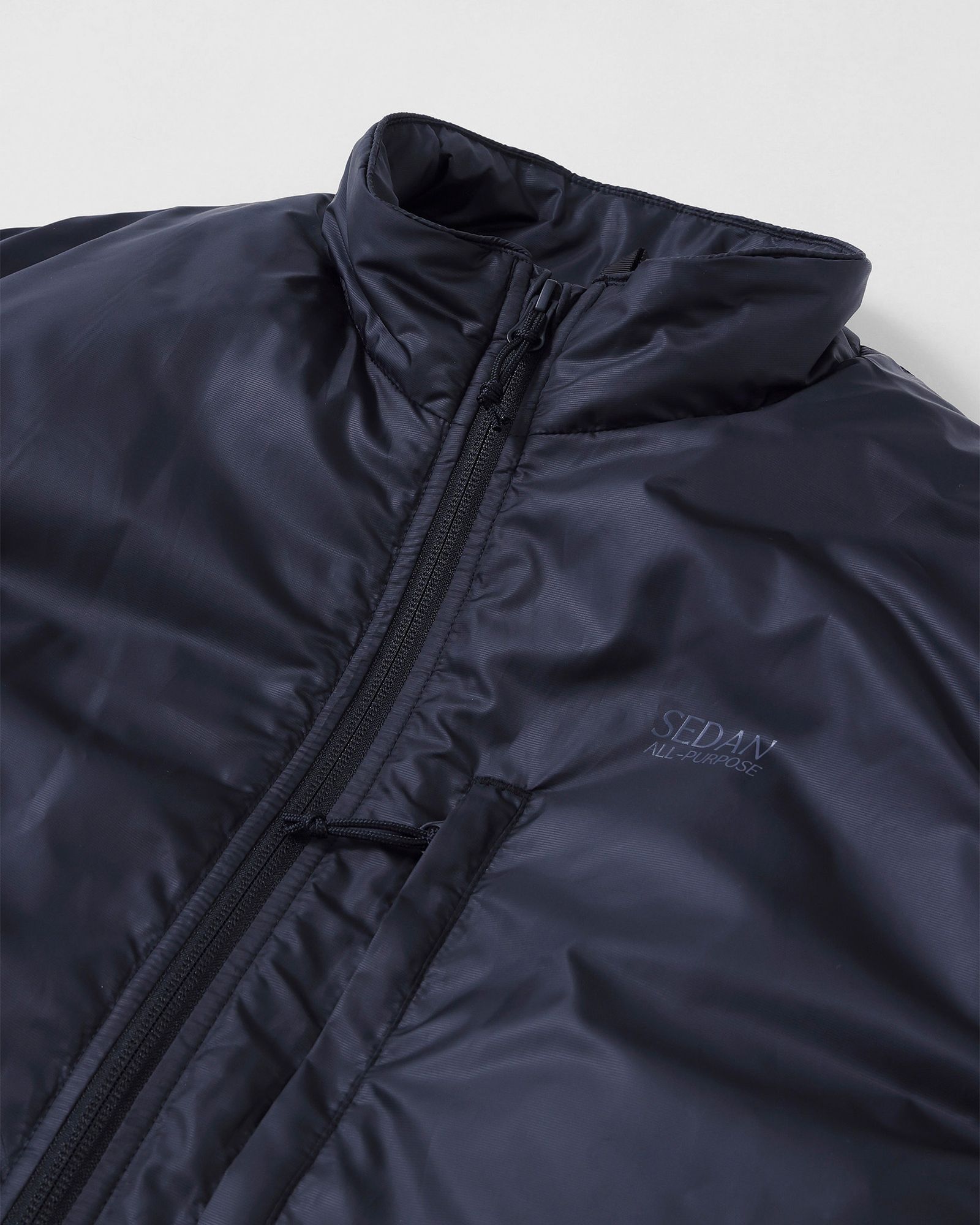 セダンオールパーパス FW25 Packable Puff Vest(SD25F-JK01)Black☆10月4日(土)発売！