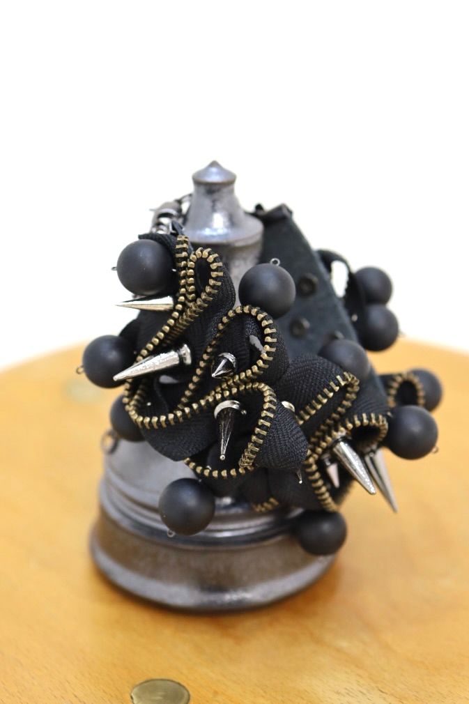 Yohji Yamamoto SPIKE BRACELET (HK-A49-940)BLACK☆3月18日発売！