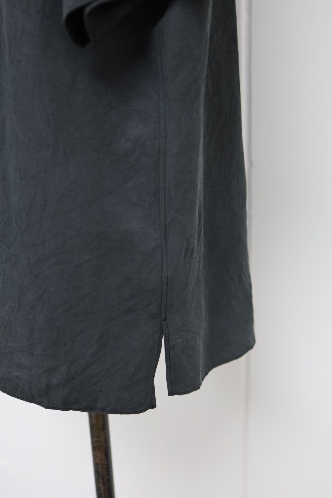 アプレッセ 2026 STYLE1  Vintage Silk Linen S/S Open Collar Shirts(26SAP-02-09)BLACK☆4月11日(土)発売！