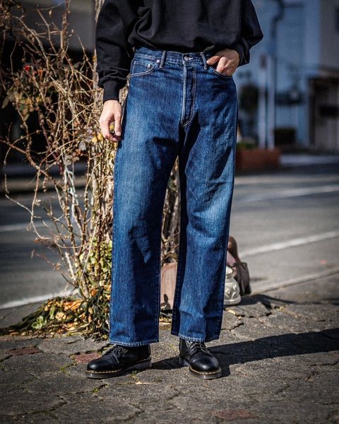 グラフペーパー Selvage Denim Five Pocket Tapered Pants(DARK FADE INDIGO) 1月18日(土)新作発売！