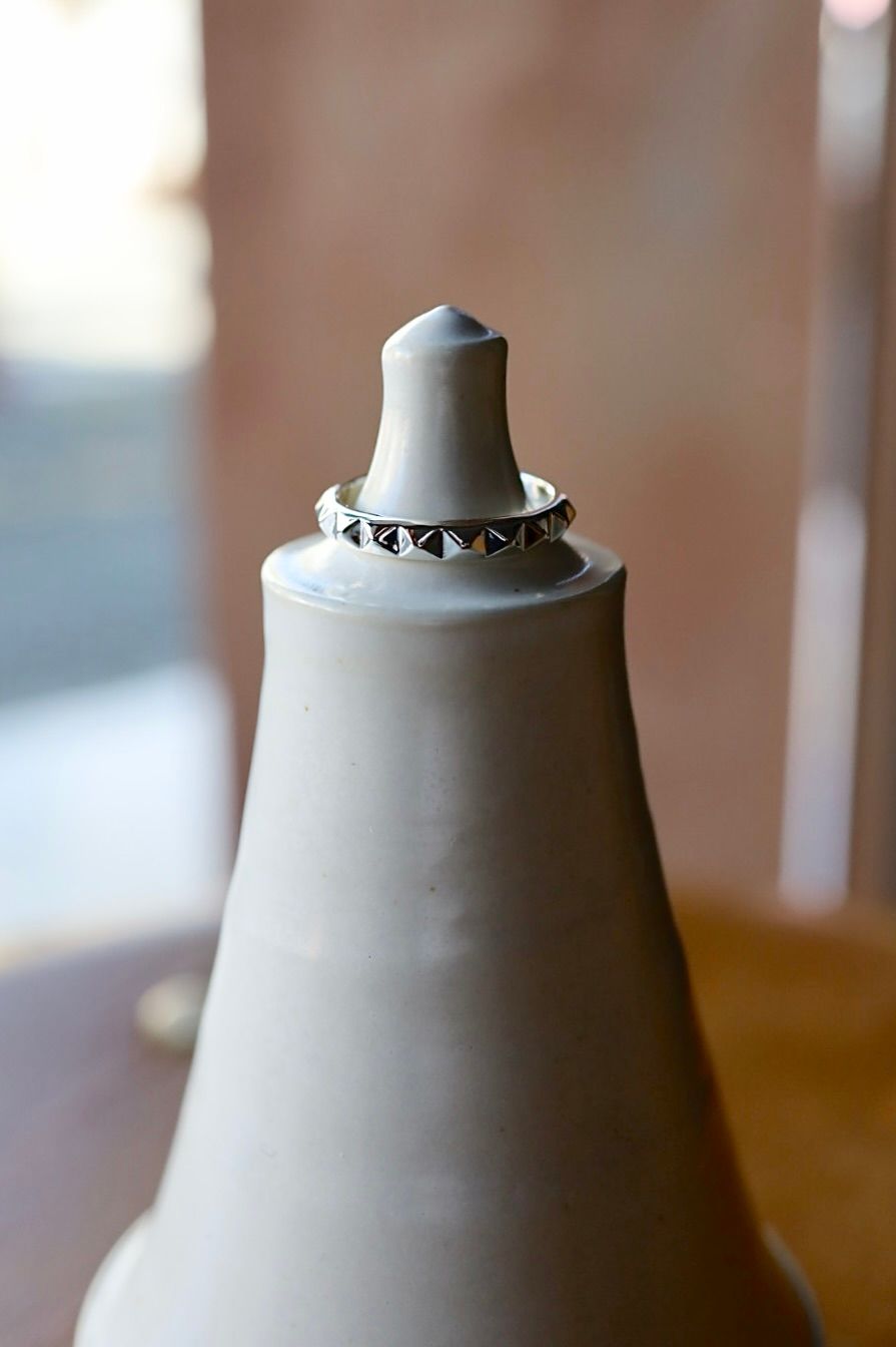 XOLO JEWELRY リング / Triple with Spike Ring (XOR096)★11月15日(土)発売！