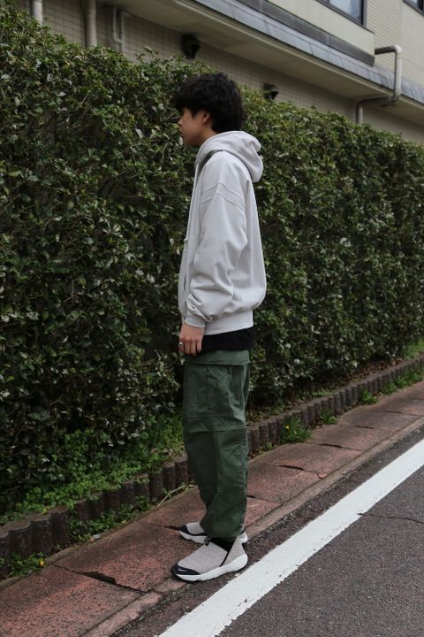 COMME des GARCONS HOMME MIXカーゴパンツ style. 2021.03.14.