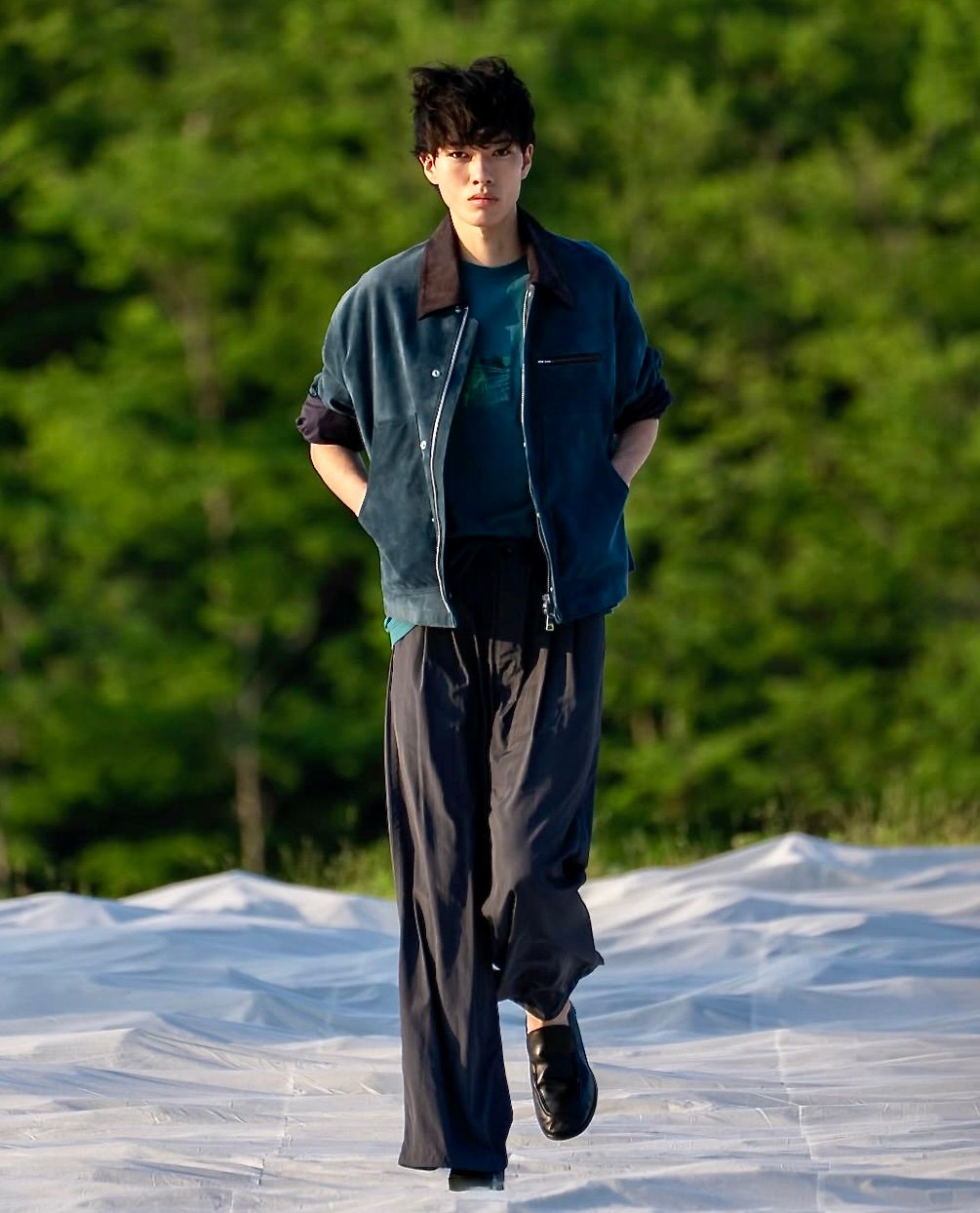 YOKE SPRING SUMMER 2026 Goat Suede Work Jacket(YK26SS01163B)CARBON☆12月20日(土)発売！