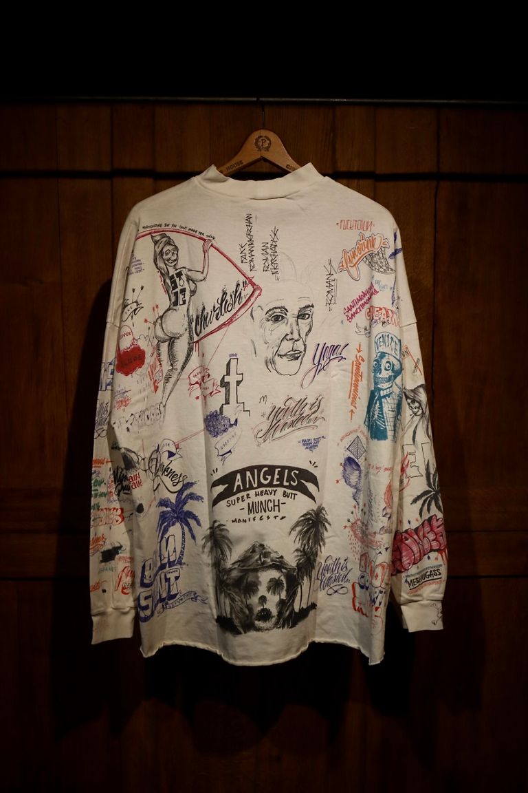 SAINT M×××××× - セントマイケル 24SSLA ロングスリーブ(SM-YS8-0000  