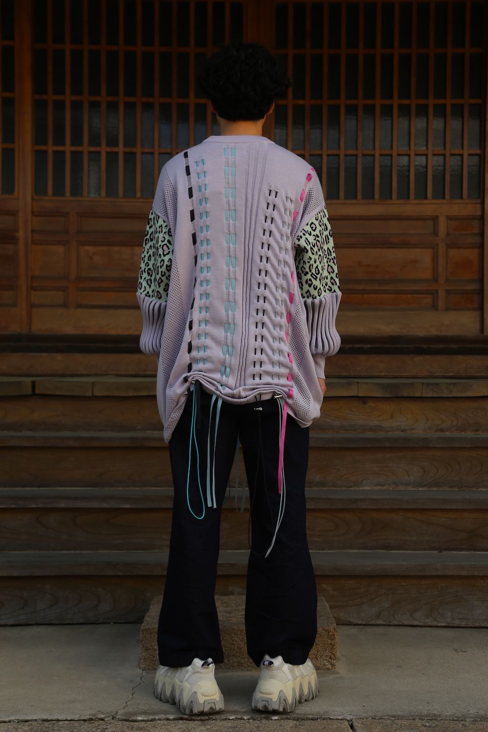 KIDILL×rurumu Drawcord Knit Pullover(KL495) style 2021.02.28