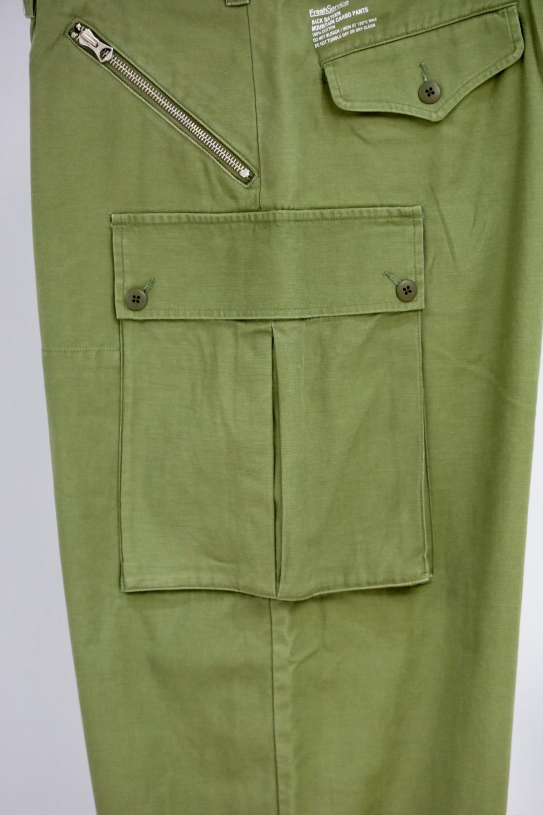 フレッシュサービスBACK SATEEN MOUNTAIN CARGO PANTS(FSC253-40143)OLIVE☆10月11日(土)発売！