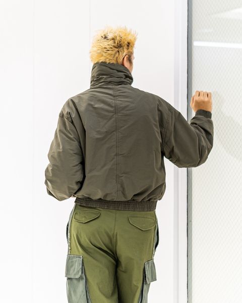 YOKE "KATHARINE HAMNETT" Recycle Polyester Short Blouson (OLIVE) 9月13日(土)新作発売！