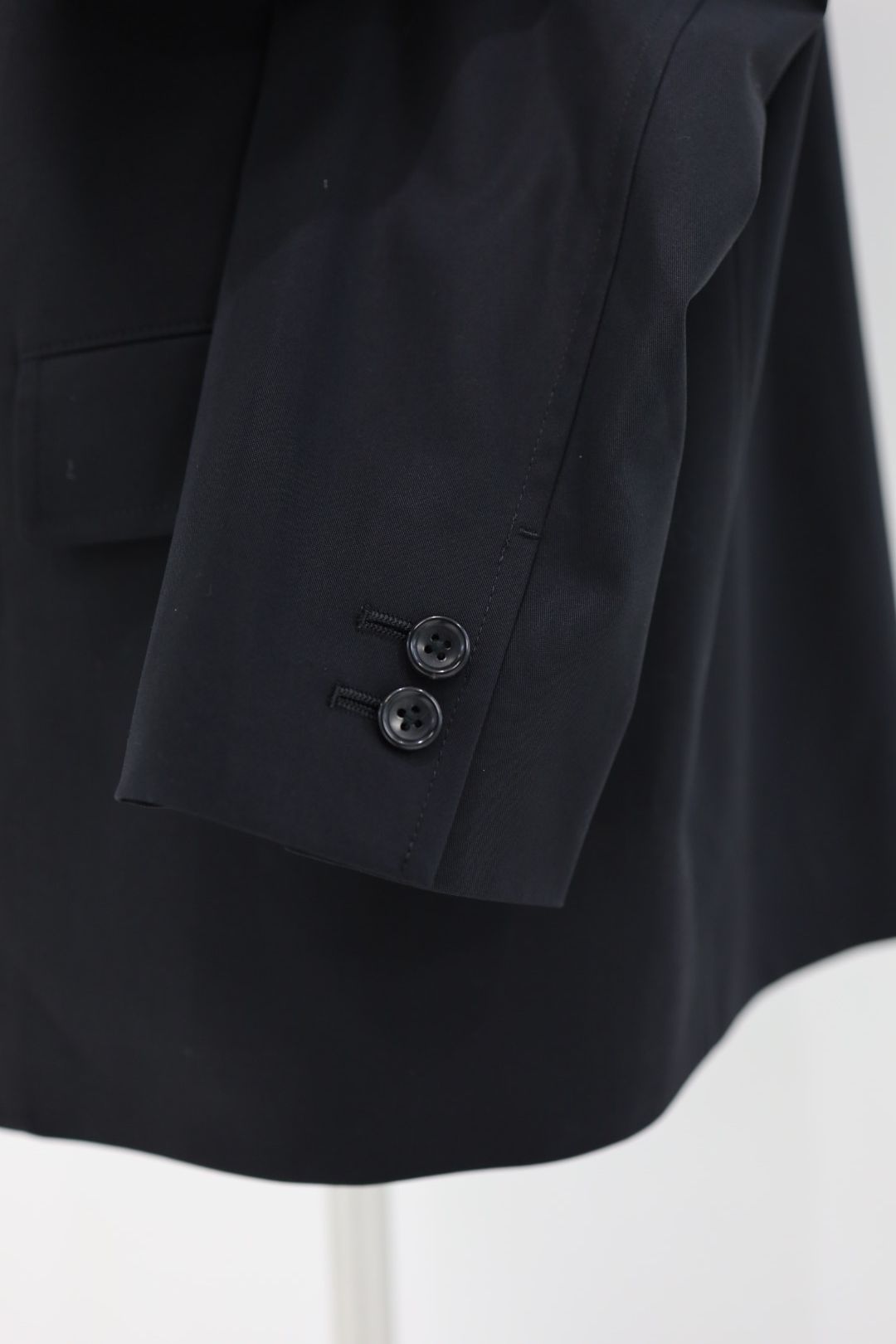 グラフペーパー 26SS Wooly Cotton Twill Single Jacket(GM261-20046B)BLACK☆1月31日(土)発売！