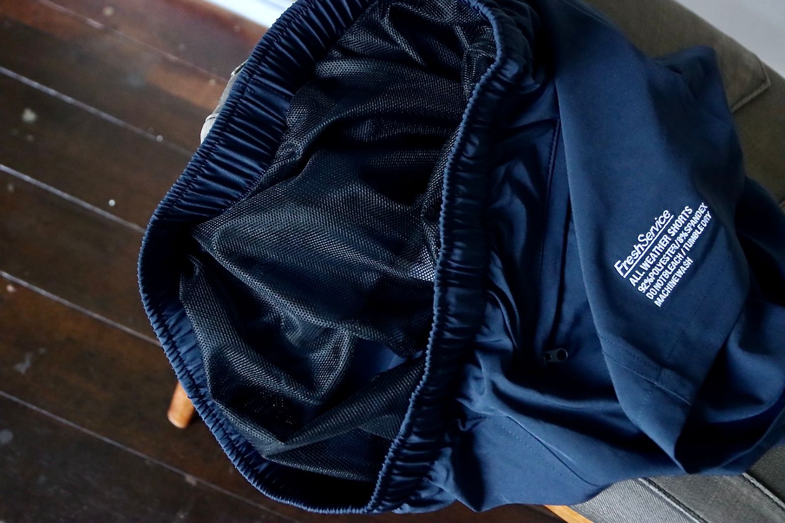フレッシュサービス ALL WEATHER SHORTS (NAVY)