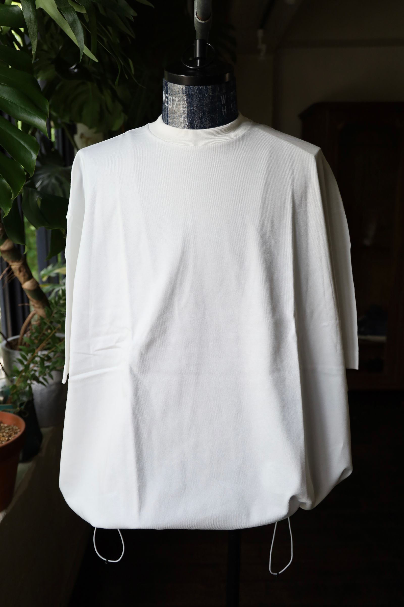 イズネス24AW BALLOON T SHIRT(31SSSH05-1)WHITE