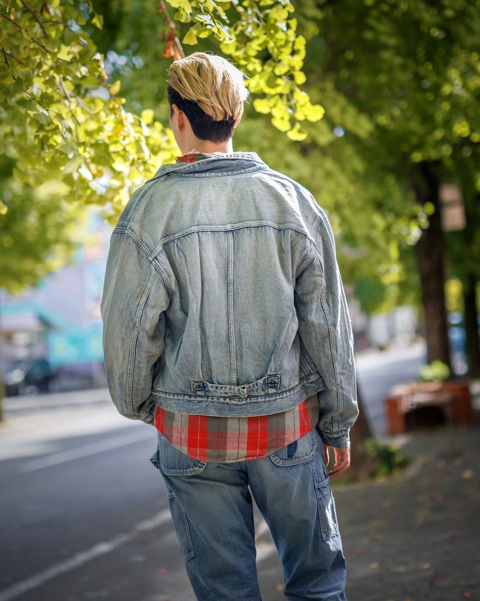 BOWWOW - BOW WOW バウワウ BLANKET LINED DENIM JK AGING(BW242