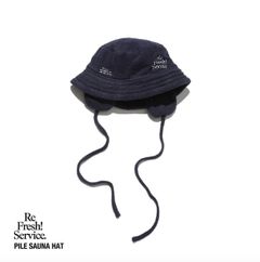 フレッシュサービスReFresh!Service. PILE SAUNA HAT(NAVY)☆再入荷しました！