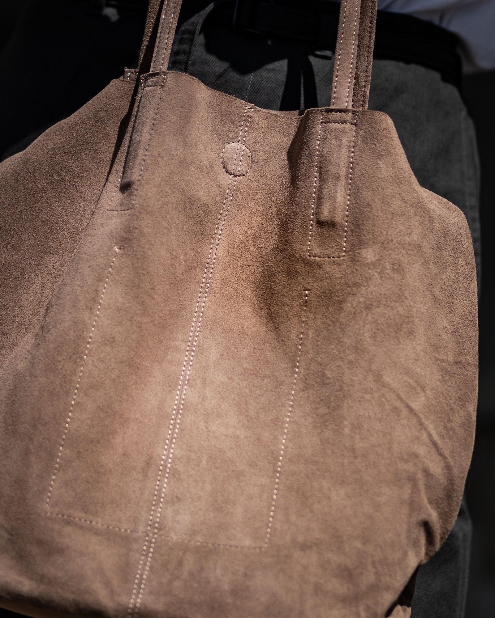 Morphee / モルフェトートバッグ 3WAY MIDIUM TOTE(LONG)SUEDE [ELEPHANT]☆新作発売！
