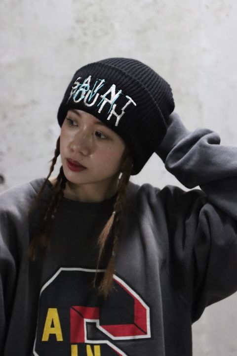 【10月22日(土)発売】©SAINT M×××××× 22AW セントマイケル×DENIM TEARS  SAINT TEARS CREW SWEAT style.2022.10.21
