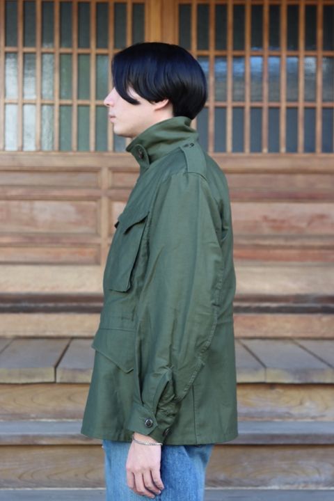 CIOTA スビンコットンムラ糸バックサテンM43フィールドジャケット style.2021.9.5