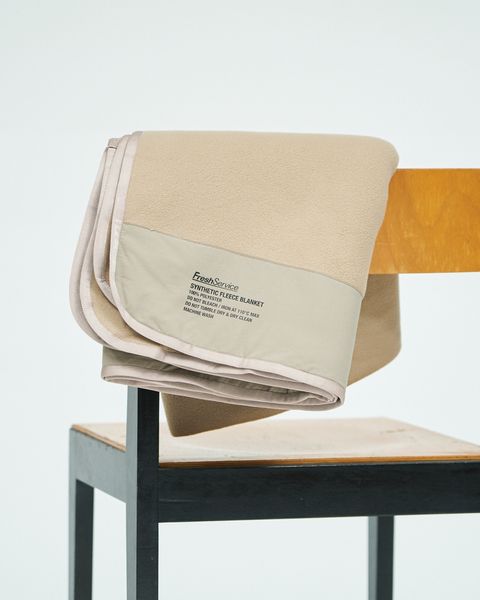 フレッシュサービス SYNTHETIC FLEECE BLANKET(FSP243-90203)BEIGE☆10月5日(土)発売！