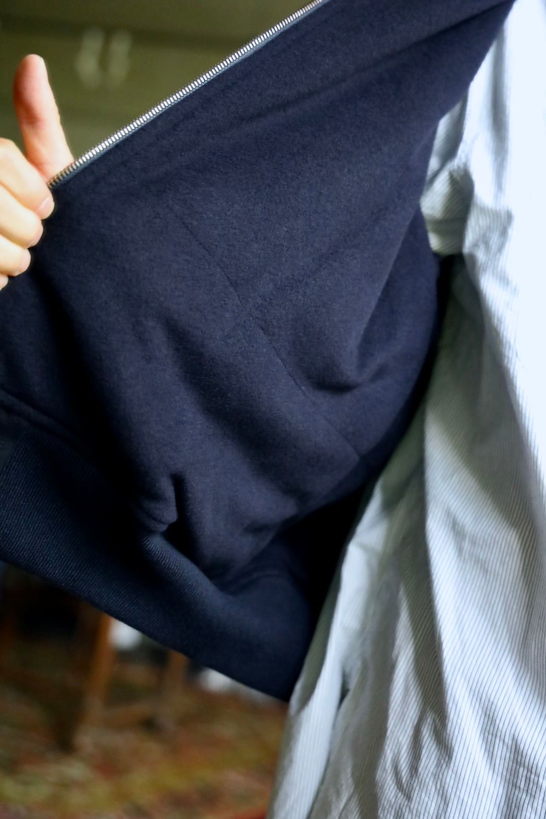 A.PRESSE - アプレッセ Silk Padding Jacket(24AAP-01-31H)D
