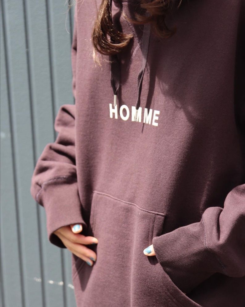 COMME des GARCONS HOMME 22AW HOMMEプリントパーカー
